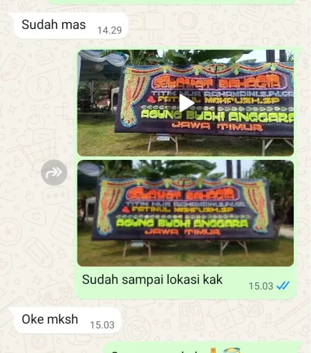 Pengiriman Papan Bunga Jalan Raya Bekasi